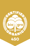 BioGro certified organic Logo