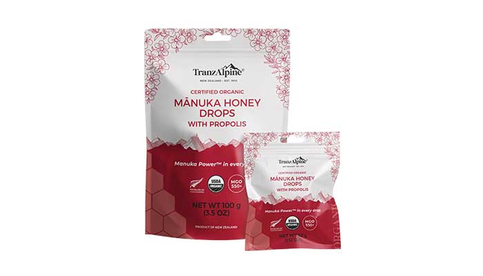 Organic Manuka Honey Drops 550+