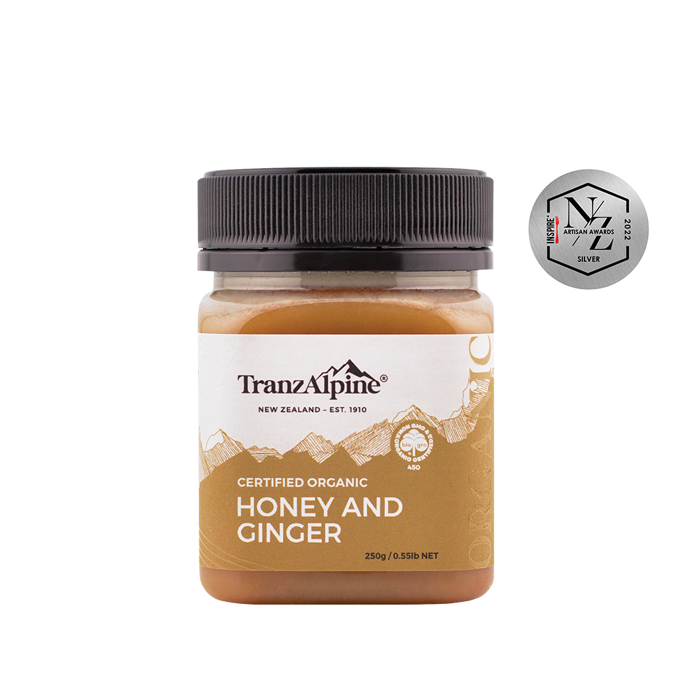 Organic Honey Fusions: Organic Honey & Ginger