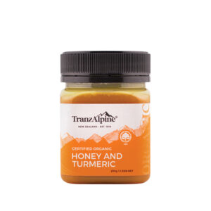 Organic honey and turmeric