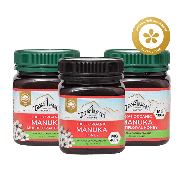 TranzAlpineHoney Wellness Subscription Pack - 3 jars of honey