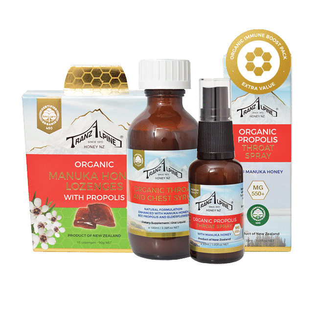 TranzAlpineHoney Immune Boost Subscription Pack products