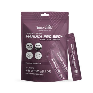 Manuka Pro 550+ Honey With Ginseng