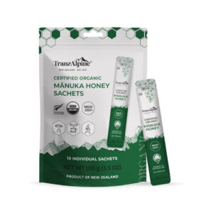 Organic Mānuka Honey Sachets MGO250+