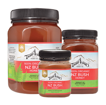 Organic NZ Bush honey
