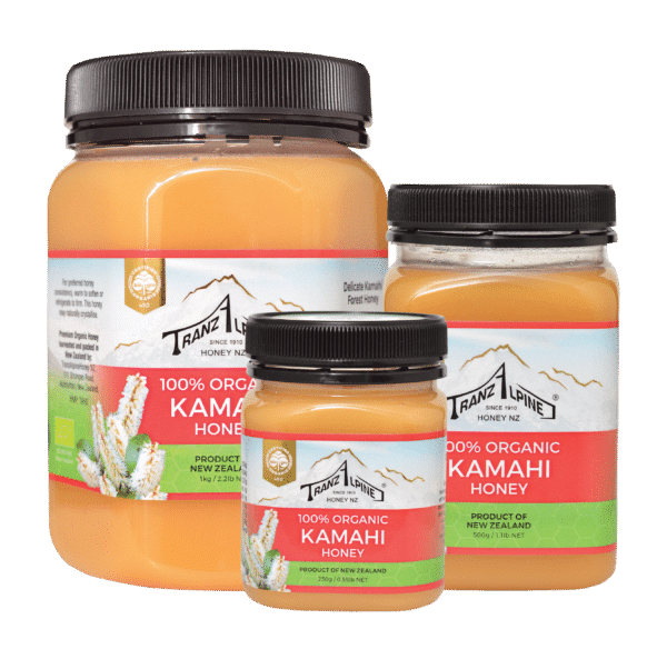 Organic Kamahi honey