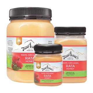Organic Rata honey collection