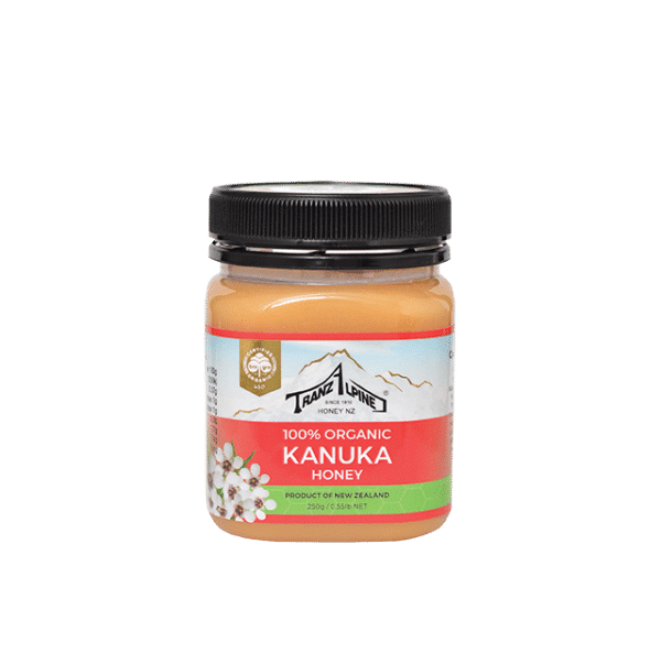 South Island Kanuka honey certified organic raw