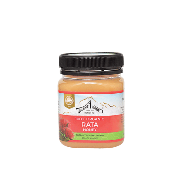Organic Rata honey from New Zealand