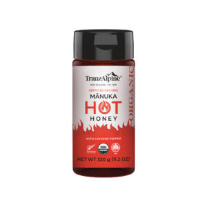 Squeezable Mānuka Hot Honey with Cayenne Pepper