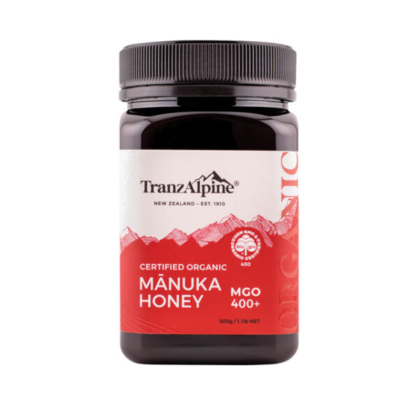 Organic Manuka Honey MGO 400+ 500g