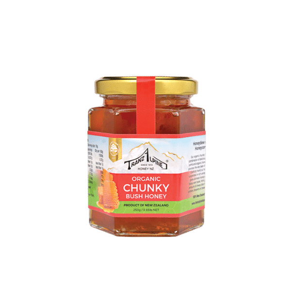Organic Chunky Bush honey