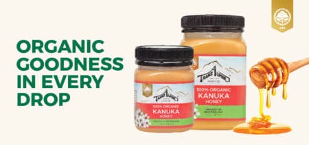 Organic Kanuka honey is high activity